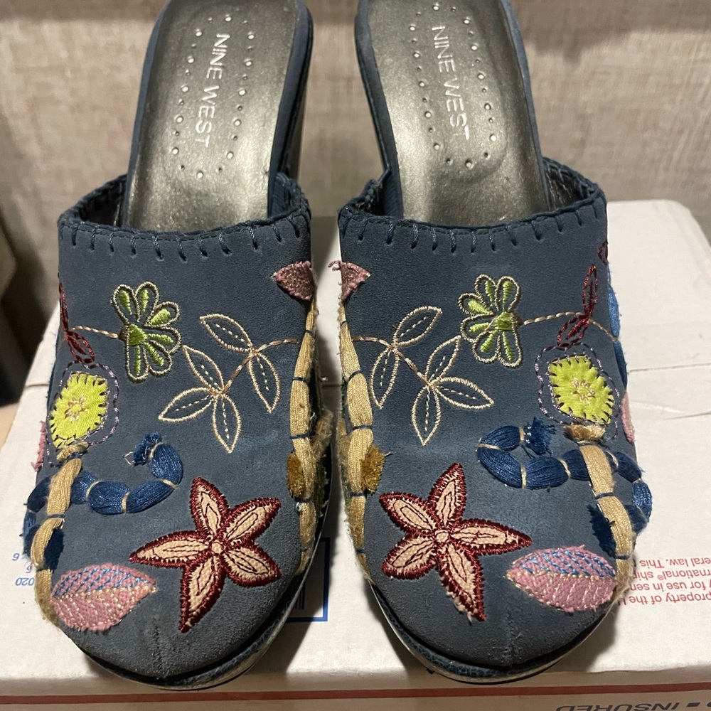 Beautiful Nine West Clog, Size 8, Top Design, Brand New